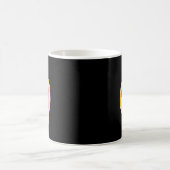 100日の学校先生キッズレトロ コーヒーマグカップ (中央)