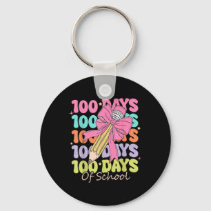 100日の学校先生コケットボウ100日目 キーホルダー