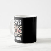 100日の学校先生コケットボウ100日目 コーヒーマグカップ (正面左)
