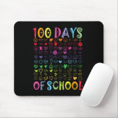 100日の学校先生子供の学生少年の女の子1 マウスパッド (マウス)