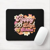 100日の学校先生子供Groovy 100th Day マウスパッド (マウス)