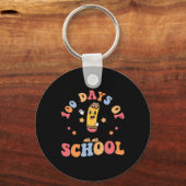 100日の学校先生学生100th Day Sch キーホルダー (正面)