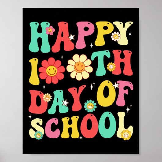 100日の学校先生学生100th Day Sch ポスター (正面)