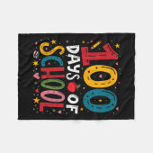 100日の学校先生少年2025 100th フリースブランケット (正面(横))