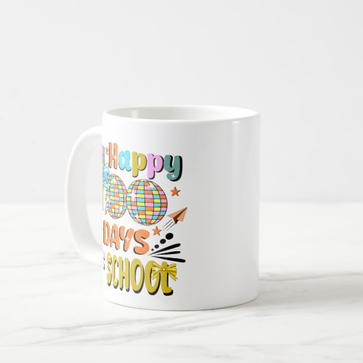 100日の学校先生。先生評価 コーヒーマグカップ (正面左)