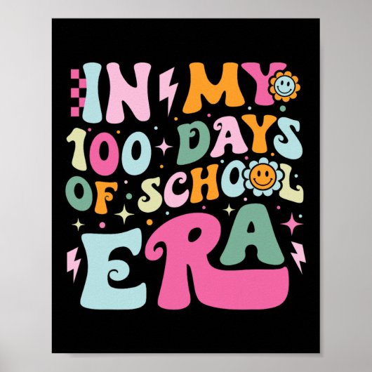 100日の学校時代100日目の先生 ポスター (正面)