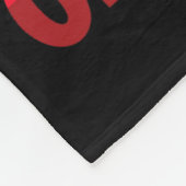 100日の学校楽しい100日目教え フリースブランケット (角)