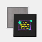 100日の学校100日後教え マグネット (正面/裏面)