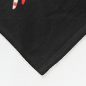 100日の学校100日目先生 フリースブランケット (角)