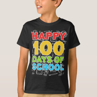 100日の学校100日目 Tシャツ