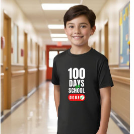 100日の学校：レベル100のロック解除 Tシャツ