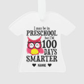 100日の学校 – 幼稚園 オーナメント (裏面)