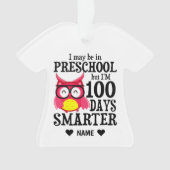 100日の学校 – 幼稚園 オーナメント (正面)