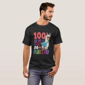 100日の学校No Probllama Llama Happy 100th Tシャツ (正面フル)