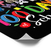 100日の学歴Abcの学費 ポスター (角)