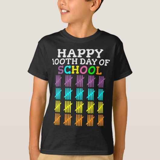 100日の学生先生 Tシャツ (正面)