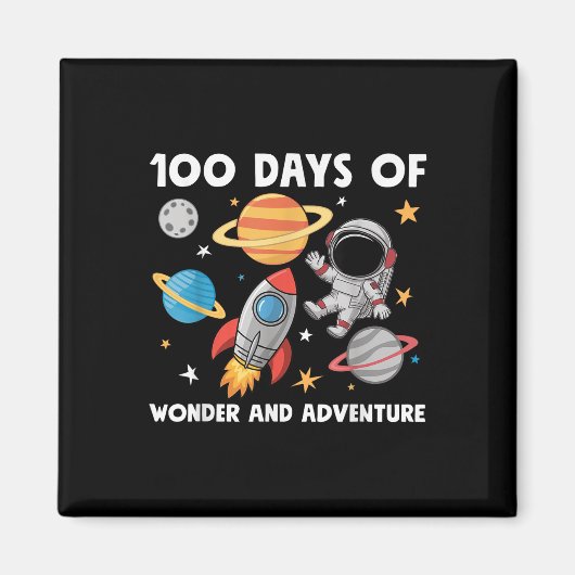 100日の宇宙飛行士宇宙少年10 マグネット (正面)