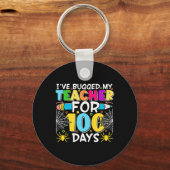 100日の小学生のために先生を盗聴した キーホルダー (正面)