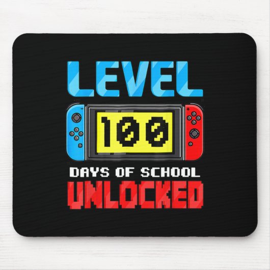 100日の小学生レベル100日目 マウスパッド (正面)