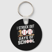 100日の小学生100日目の学校 キーホルダー (正面)