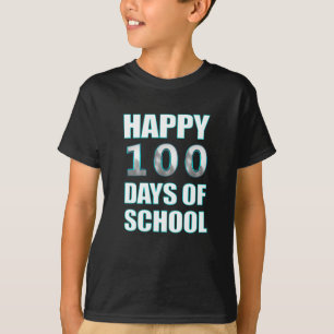 100日の幸せ – 学校の100日目 Tシャツ