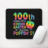 100日の幼稚園とStill Poppin'I マウスパッド (マウス)