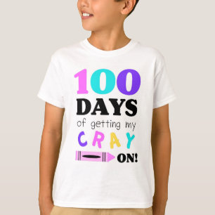 100日の幼稚園を祝うTシャツ Tシャツ