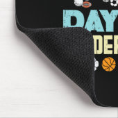 100日の幼稚園ボール100日学校Sp マウスパッド (コーナー)