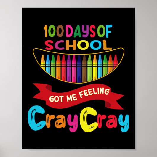 100日の得私の感じCray Cray 1 ポスター (正面)
