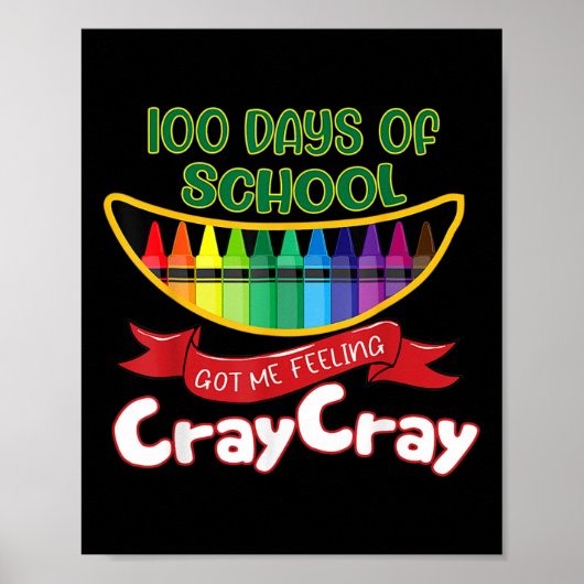 100日の得私の感じCray Cray 1 ポスター (正面)