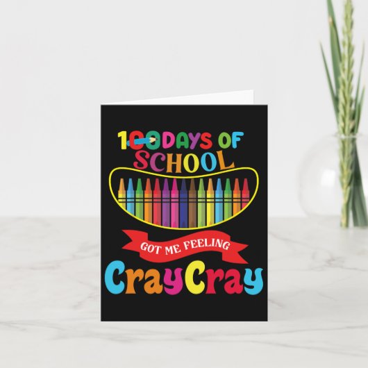 100日の得私のCray感じ日O カード (正面)