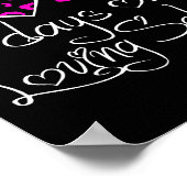 100日の愛する学校レオパードハート先生 ポスター (角)