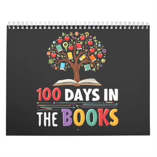 100日の書籍日の先生 カレンダー (カバー)