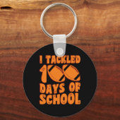 100日の男子サッカー100Dに挑戦 キーホルダー (正面)