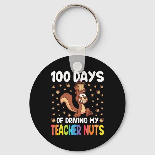 100日の私の先生のクルミのリス100th キーホルダー (正面)