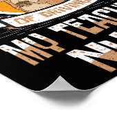 100日の私の先生ナット100日ギフト ポスター (角)