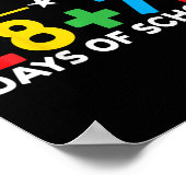 100日の第一校生き延び28 + 72日 ポスター (角)