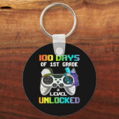 100日の第1グレード・レベルのアンロックされたゲーマー・ビデオG キーホルダー (正面)
