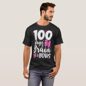 100日の脳と弓ガールズ100th Day of Sch Tシャツ (正面フル)