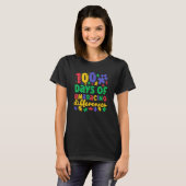 100日の違いを受け入れる100日 Tシャツ (正面フル)