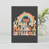 100日の違いを生む虹教えの 招待状 (スタンド正面)