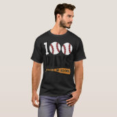 100日の野球に取り組む100th Day Bo Tシャツ (正面フル)