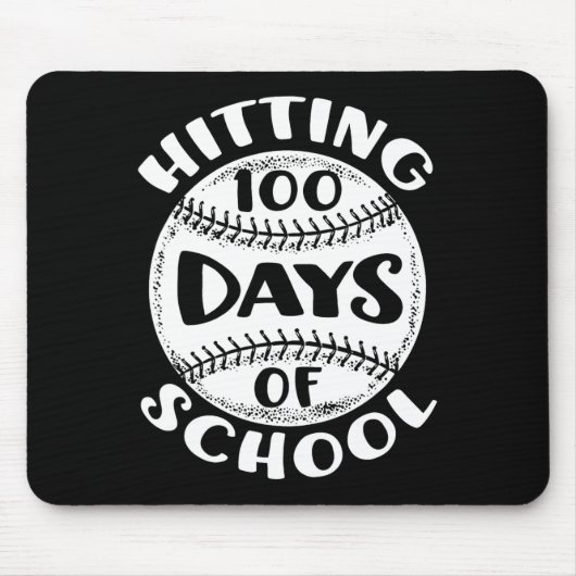 100日の野球選手先生生 マウスパッド (正面)