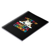 100日の魔法の学学校ユニコーン女の子 ノートブック (左側)