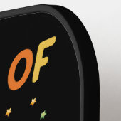 100日の魔法の学学校ユニコーン女の子 ピックルボールラケット (左詳細)