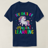 100日の魔法の学学校Unicorn Studen Tシャツ (デザイン正面)