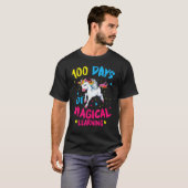 100日の魔法の学学校Unicorn Teache Tシャツ (正面フル)