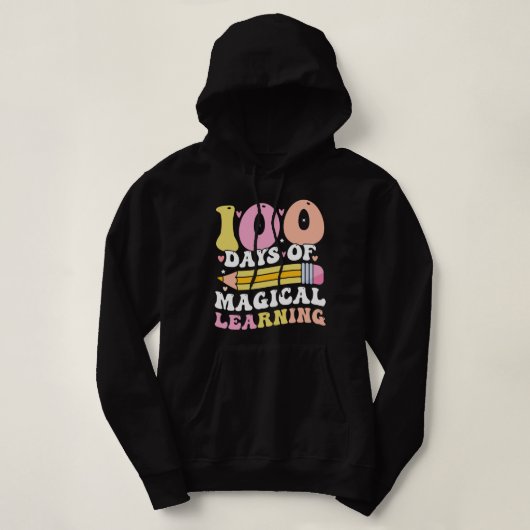 100日の魔法の学習 パーカ (デザイン正面)