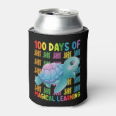 100日の魔法学の亀学校 缶クーラー (缶正面)