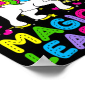 100日の魔法学の学校の100日目 ポスター (角)